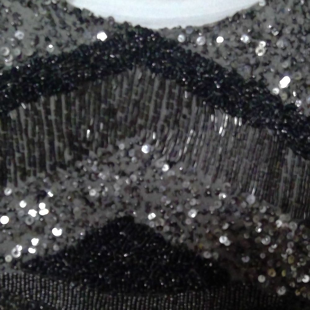 Zara Beaded and Sequined Vest Size S - Picture 5 of 6